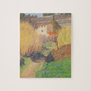 Landscape at Lagnes, 1921 Jigsaw Puzzle