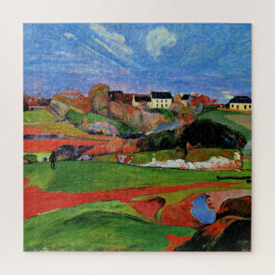 Landscape at Le Pouldu Jigsaw Puzzle