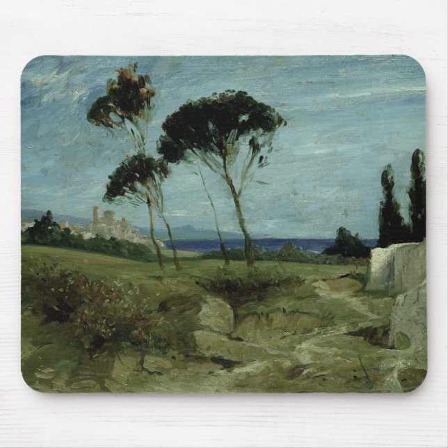 Landscape at Nettuno, 1887 Mouse Mat (Front)