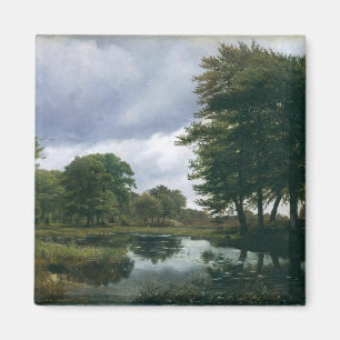 Landscape at Silkeborg, 1833 Magnet