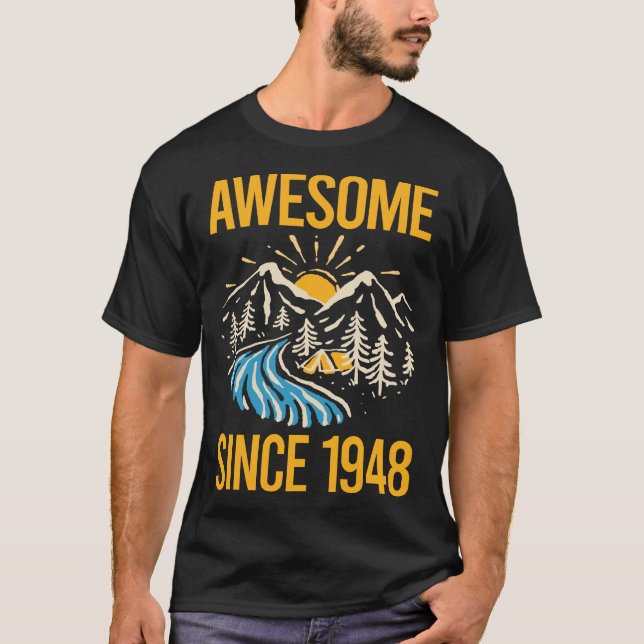 Landscape - Awesome Since 1948 T-Shirt (Front)