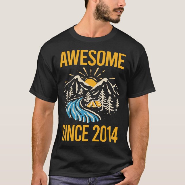 Landscape - Awesome Since 2014 T-Shirt (Front)