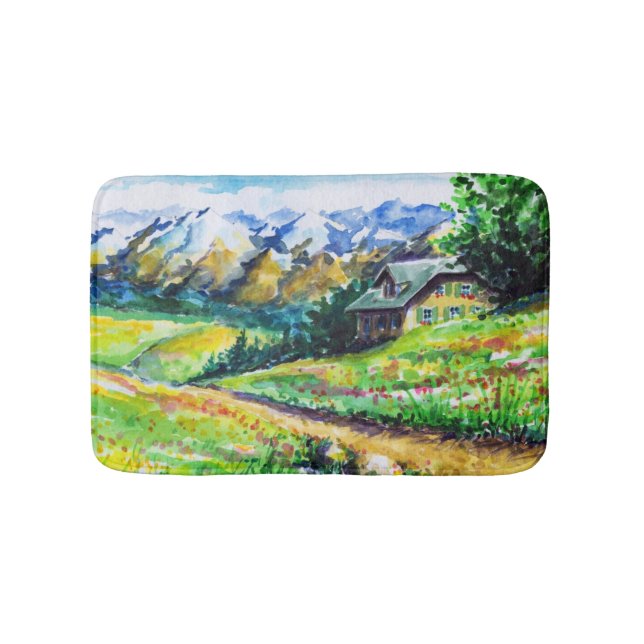 Landscape Bath Mat (Front)