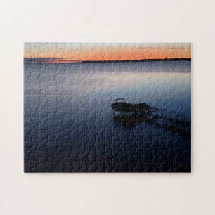 Landscape bay fishing water jigsaw puzzle
