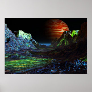 landscape before jupiter poster