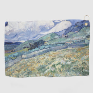Landscape Behind Saint-Paul Vincent van Gogh Golf Towel