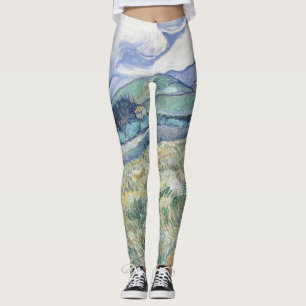  Landscape Behind Saint-Paul Vincent van Gogh      Leggings