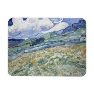  Landscape Behind Saint-Paul Vincent van Gogh  Magnet