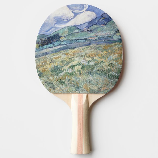  Landscape Behind Saint-Paul Vincent van Gogh      Ping Pong Paddle (Front)