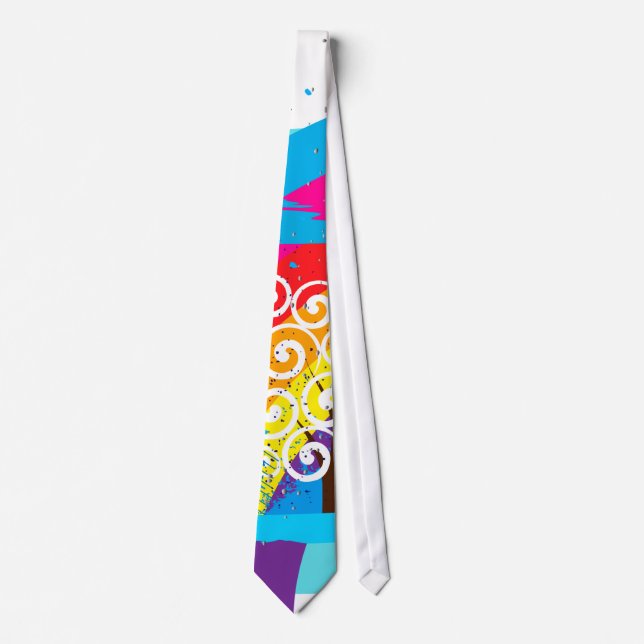Landscape blue tie (Front)