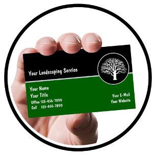 Landscape Business Cards