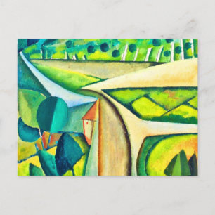 Landscape by Amadeo de Souza-Cardoso Postcard