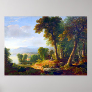 Landscape by Asher B  Durand 1850 Poster