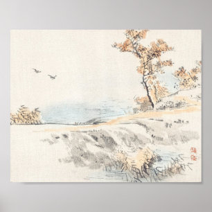 Landscape by Kōno Bairei Poster