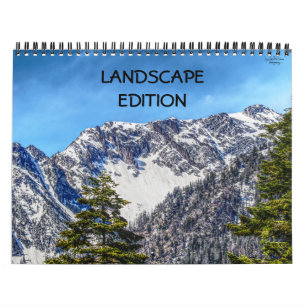 Landscape calendar