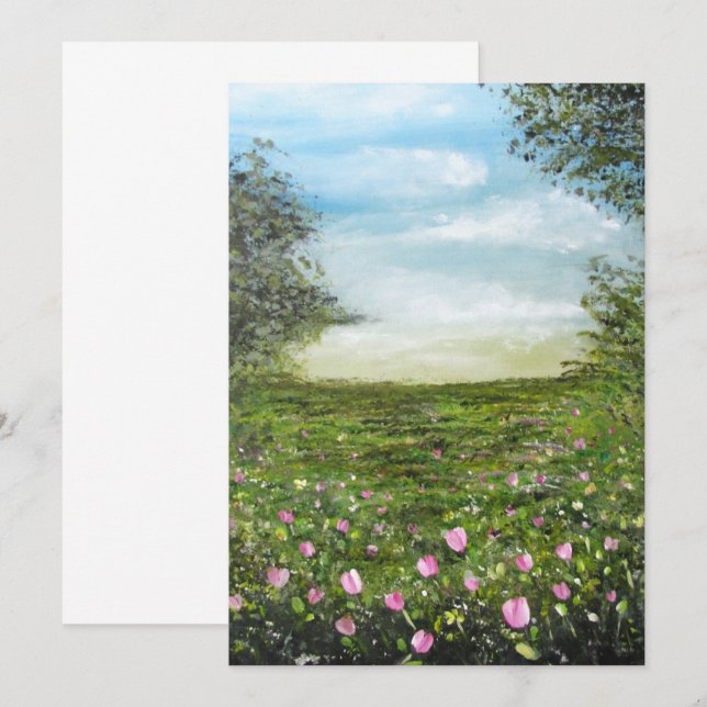 Landscape Card (Front/Back)
