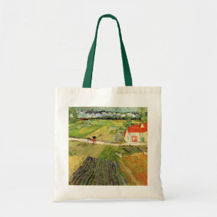 Landscape, Carriage and Train by Vincent van Gogh Tote Bag