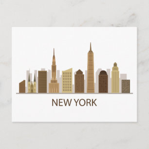 Landscape City View New York City, New York Postcard