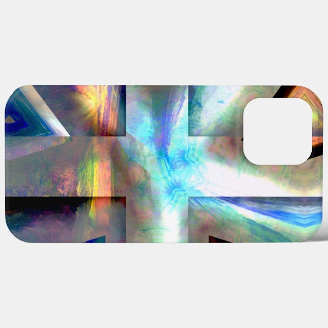 Landscape clippings transformed into frame throw p Case-Mate iPhone case (Back (Horizontal))