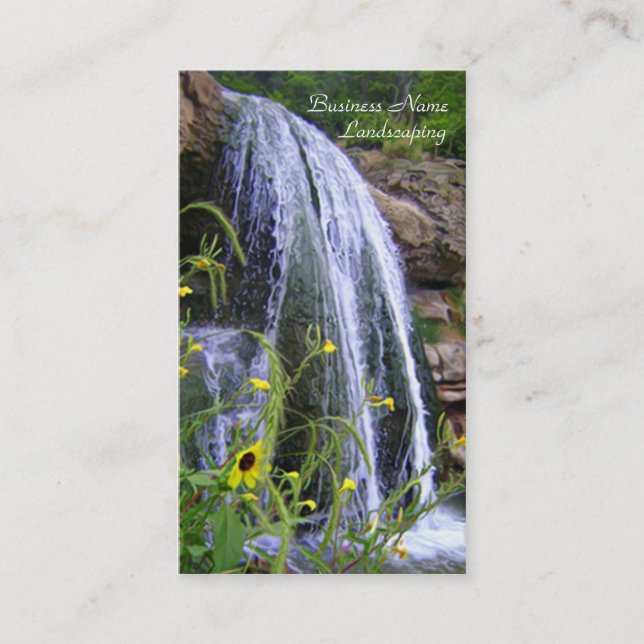 Landscape Contractors Architects Business Card (Front)