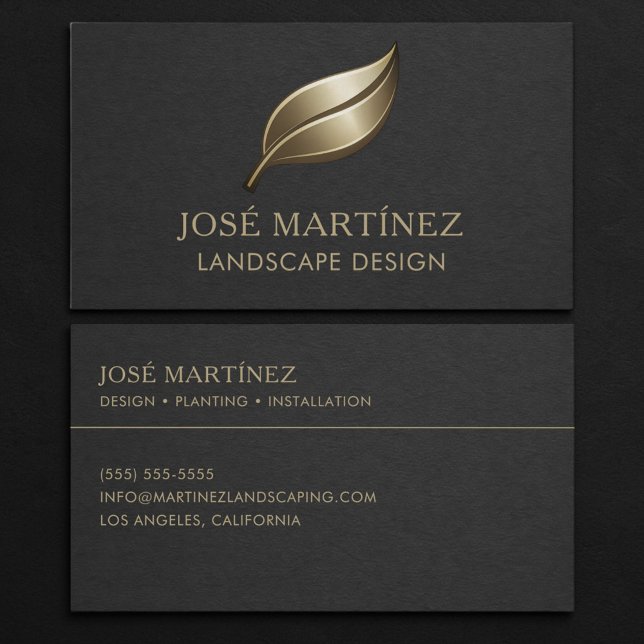Landscape Design Professional Business Card (Creator Uploaded)