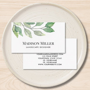 Landscape Designer Business Card