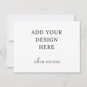 Landscape Enclosure Card Template (4.25 x 5.5)