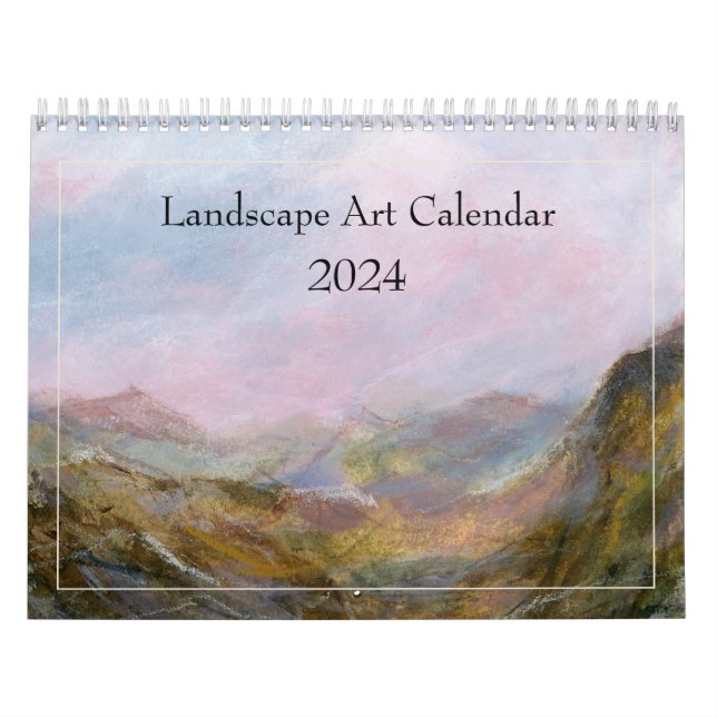 Landscape Fine Art Painting 2024 Calendar (Cover)