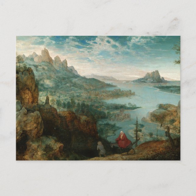 Landscape Flight into Egypt by Bruegel the Elder P Postcard (Front)