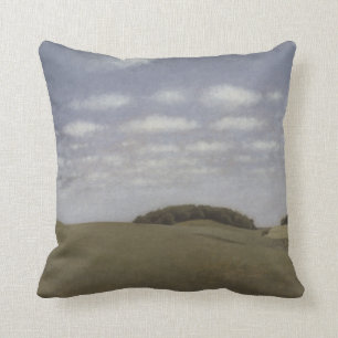 Landscape from Lejre, 1905 (oil on canvas) Cushion