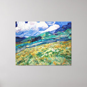 Landscape from Saint-Rémy by Vincent van Gogh 188 Canvas Print