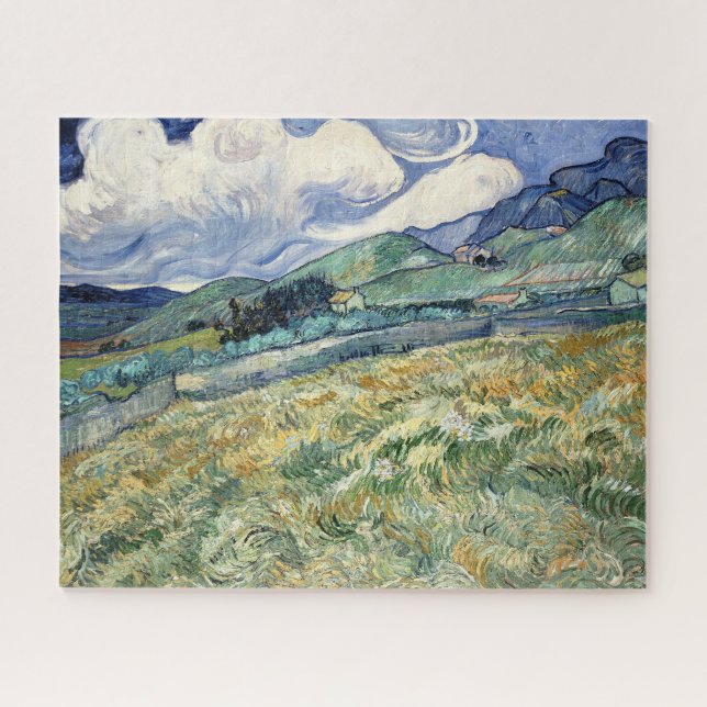  Landscape from Saint-Rémy by Vincent Van Gogh  Jigsaw Puzzle (Horizontal)