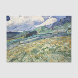  Landscape from Saint-Rémy by Vincent Van Gogh  Tissue Paper