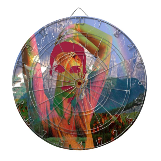 Landscape Fusion Dartboard (Front)