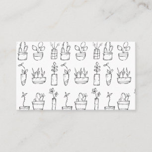 Landscape & Gardening Services / Flower Shop Busin Business Card