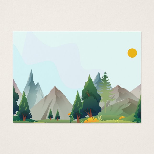 Landscape illustration (Front)