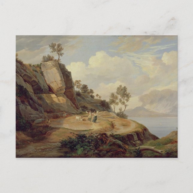 Landscape in Italy Postcard (Front)