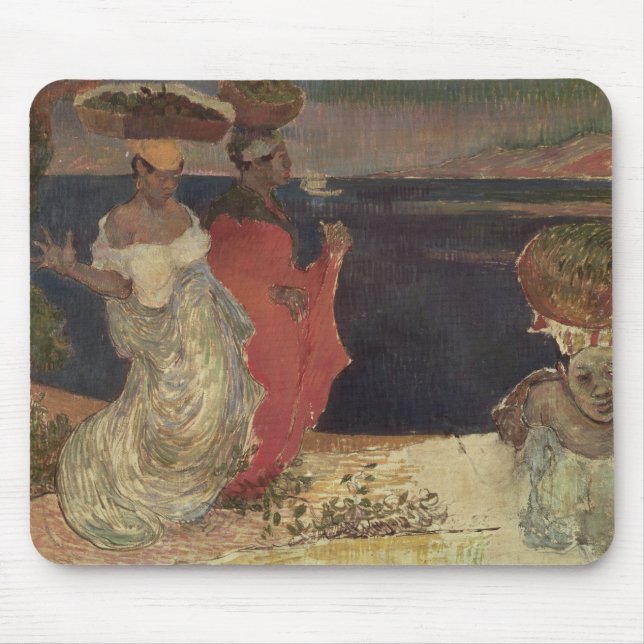 Landscape in Martinique Mouse Mat (Front)