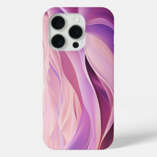 Landscape in pink shades   iPhone 15 pro case