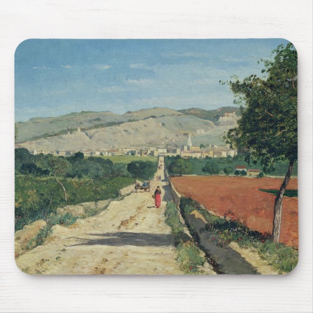 Landscape in Provence Mouse Mat (Front)