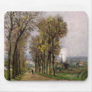 Landscape in the Ile de France, c.1878 Mouse Mat