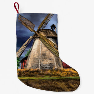 Landscape in the Netherlands Christmas Stocking
