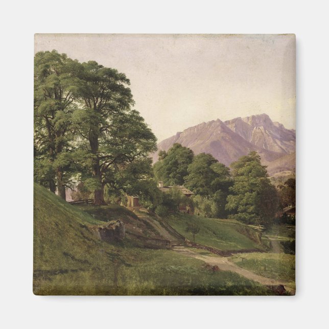 Landscape in Upper Bavaria, 1836 Magnet (Front)