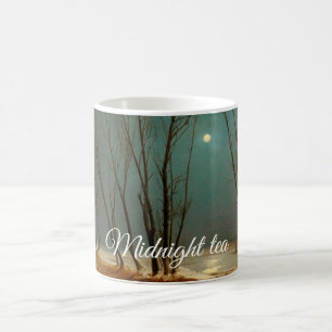 Landscape in Winter at Moonlight by Carl Blechen Coffee Mug