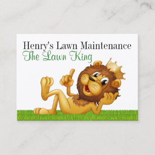 Landscape - Lawn Maintenance Business Card - SRF