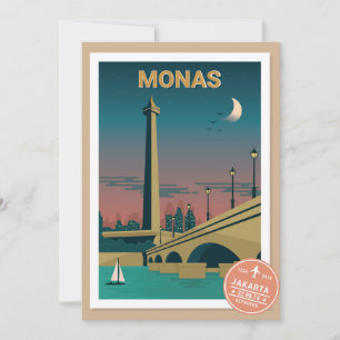 Landscape Monas Invitation