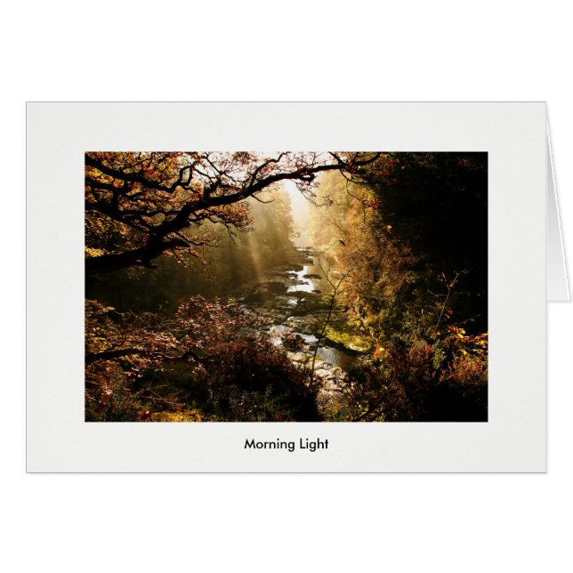 Landscape Morning Light New Lanark Scotland (Front Horizontal)