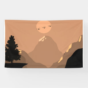 Landscape Mountain Natural Banner