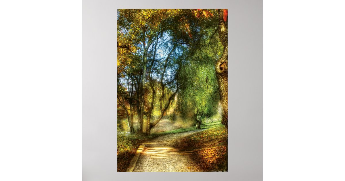 Landscape - My Journey, My Path Poster | Zazzle
