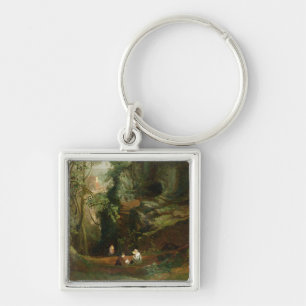 Landscape near Clifton, c.1822-23 (oil on canvas) Key Ring
